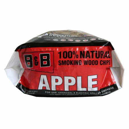 B&B Charcoal Wood Chip Apple 180 Cuin 00125